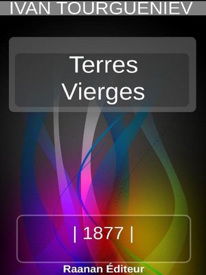 cover image of Terres vierges